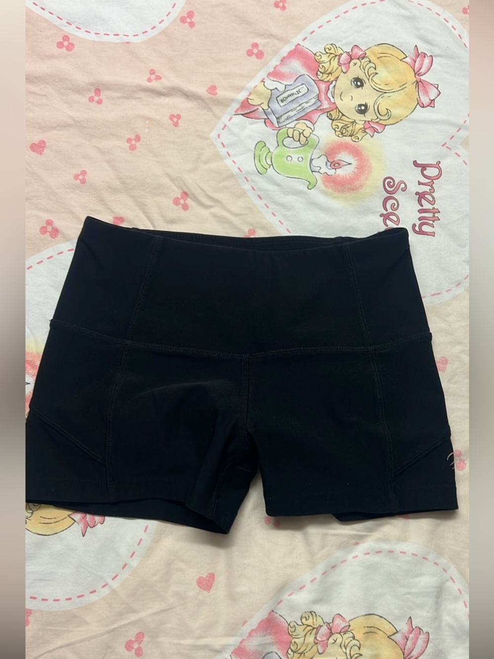 MPG black bike shorts